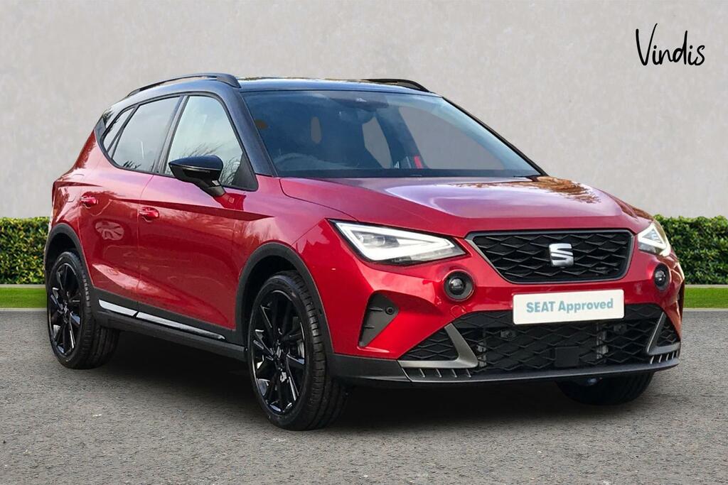 Seat Arona Seat Arona Hatchback 1.0 Tsi 115 Fr Black Edition Red