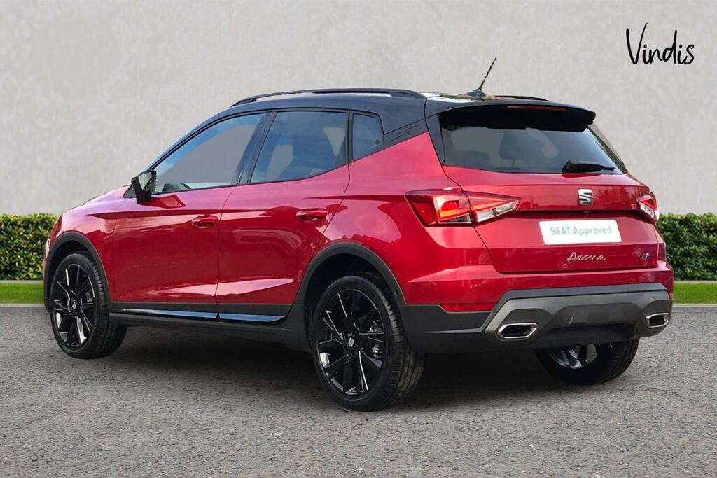 Seat Arona Seat Arona Hatchback 1.0 Tsi 115 Fr Black Edition KS26MOU Red #3