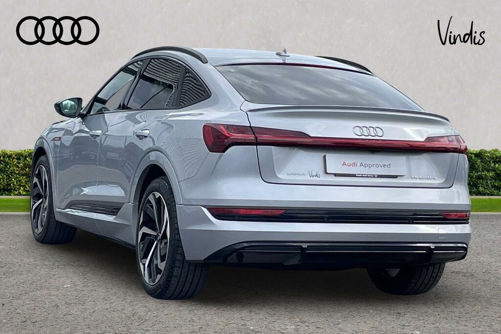 Audi E-tron Audi E-tron Sportback Black Edition 55 Quattro 300 YS71ULD Silver #3