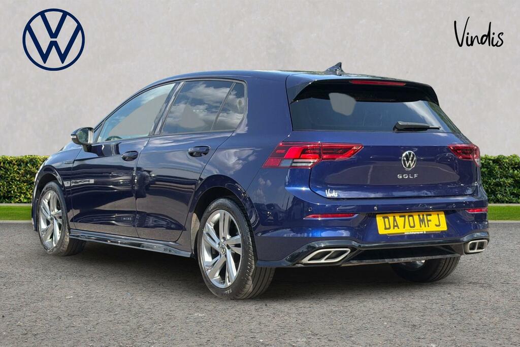 Volkswagen Golf Volkswagen Golf Hatchback 1.5 Tsi R-line DA70MFJ Blue #3