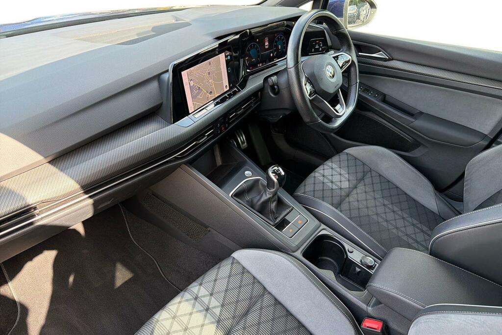 Volkswagen Golf Volkswagen Golf Hatchback 1.5 Tsi R-line DA70MFJ Blue #2