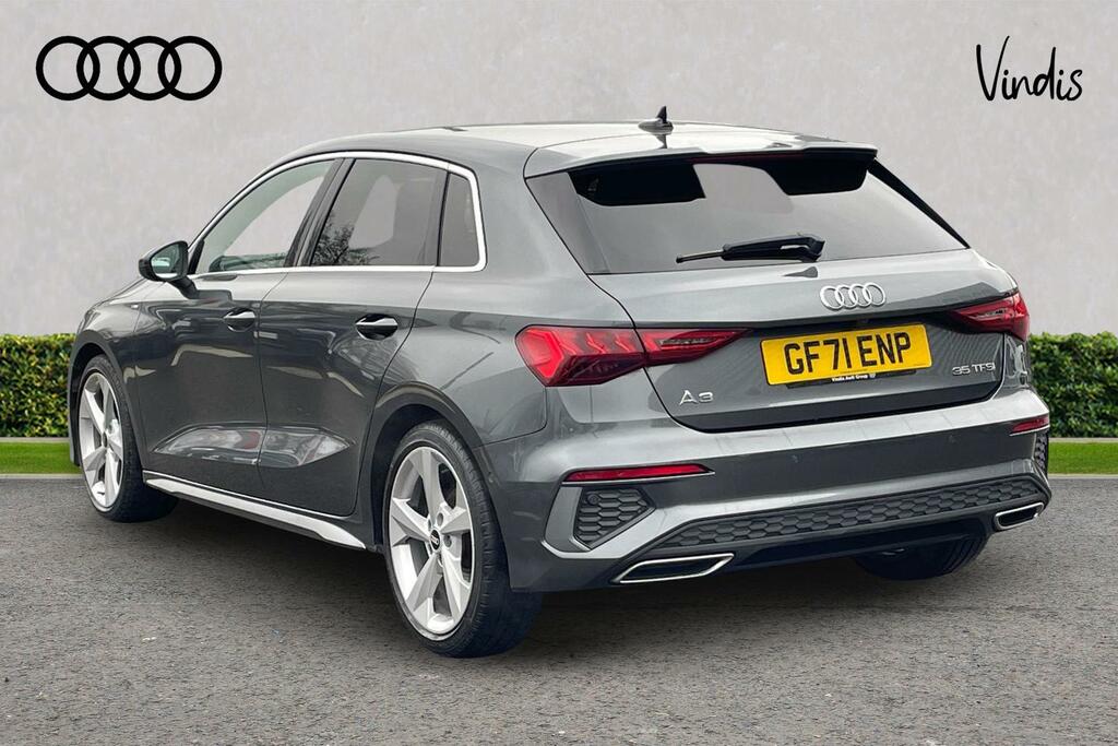 Audi A3 Audi A3 Sportback S Line 35 Tfsi 150 Ps S Tronic GF71ENP Grey #3