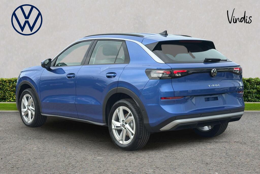 Volkswagen T-Roc Volkswagen T-roc Hatchback 1.5 Etsi Life Dsg KS26MKO Blue #3