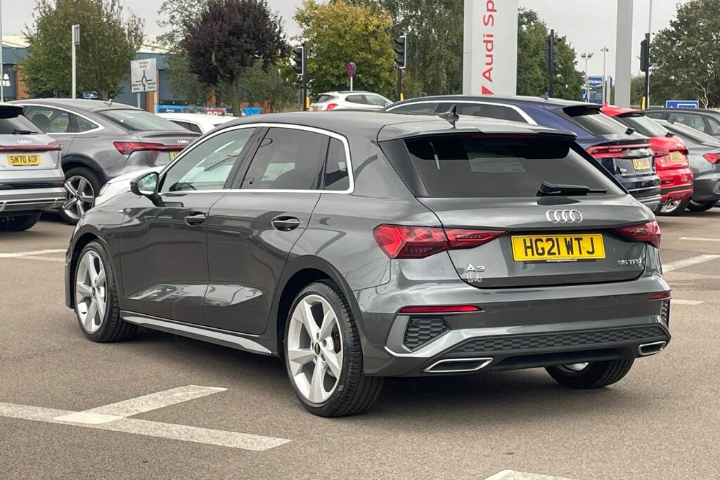 Audi A3 Audi A3 Sportback S Line 35 Tfsi 150 Ps S Tronic HG21WTJ Grey #3