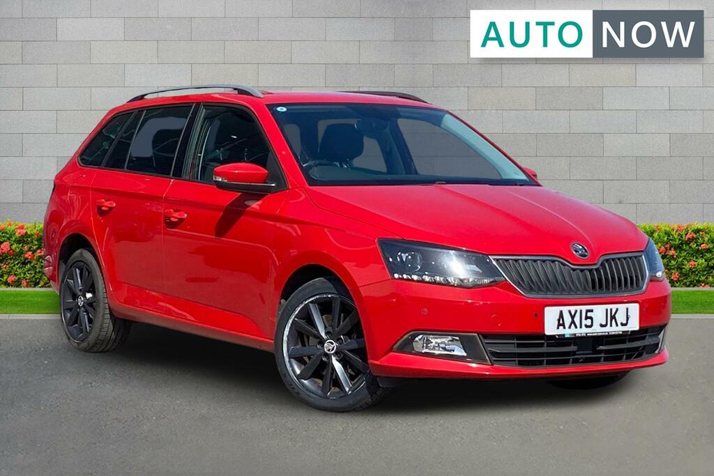 Skoda Fabia Skoda Fabia 1.2 Tsi Se L Estate Dsg Eur Red