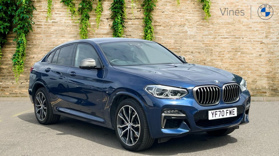 BMW X4 X4 M40d Blue