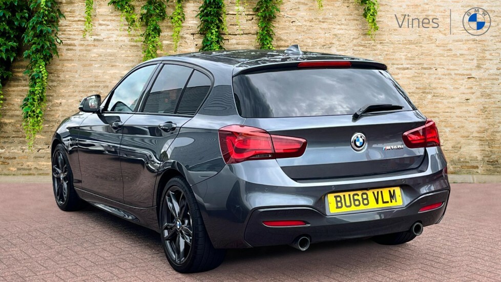 BMW 1 Series M140i Shadow Edition 5-Door BU68VLM Grey #2