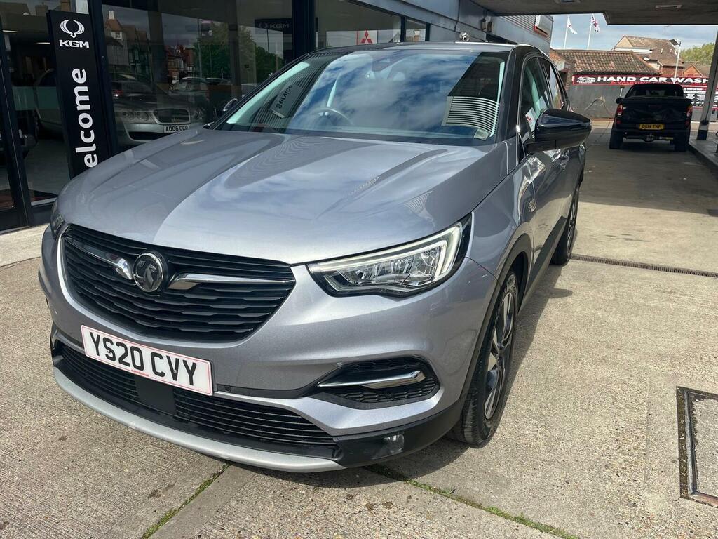Vauxhall Grandland X Suv 1.2 Turbo Sri Nav Euro 6 Ss 202020 Grey