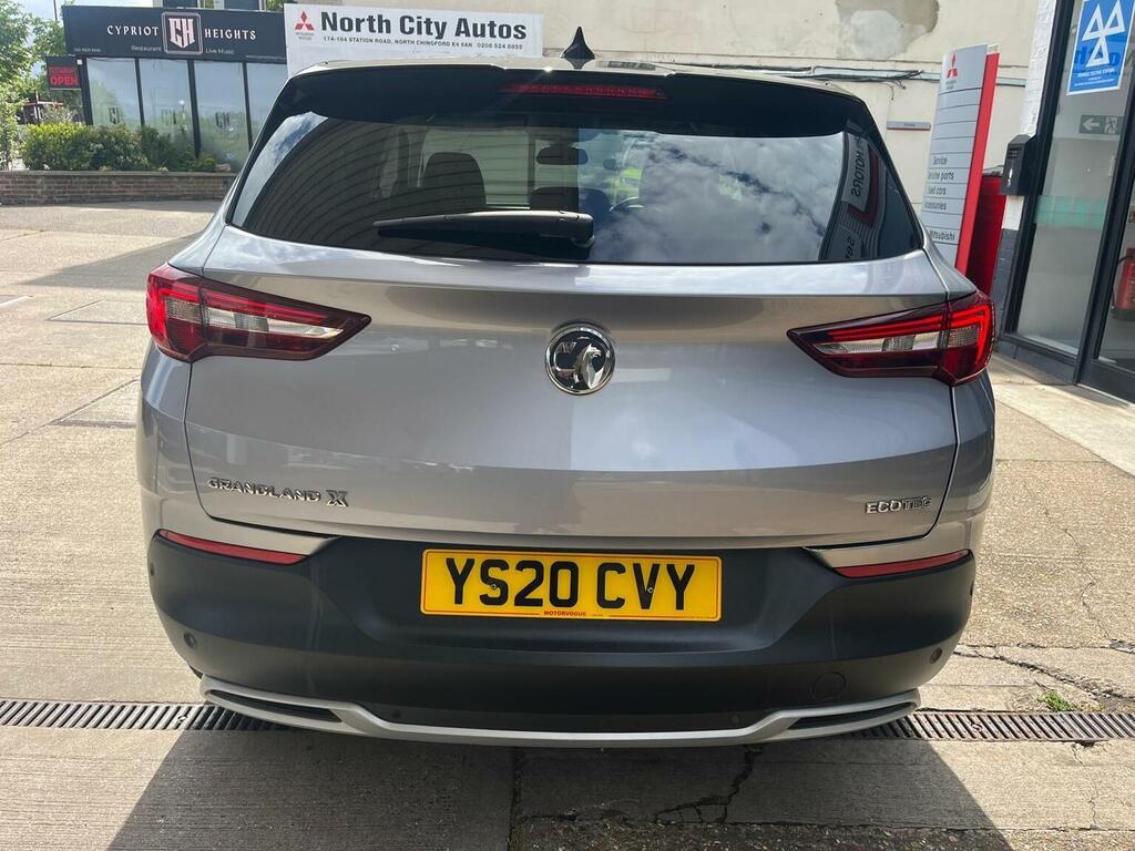 Vauxhall Grandland X Suv 1.2 Turbo Sri Nav Euro 6 Ss 202020 YS20CVY Grey #4