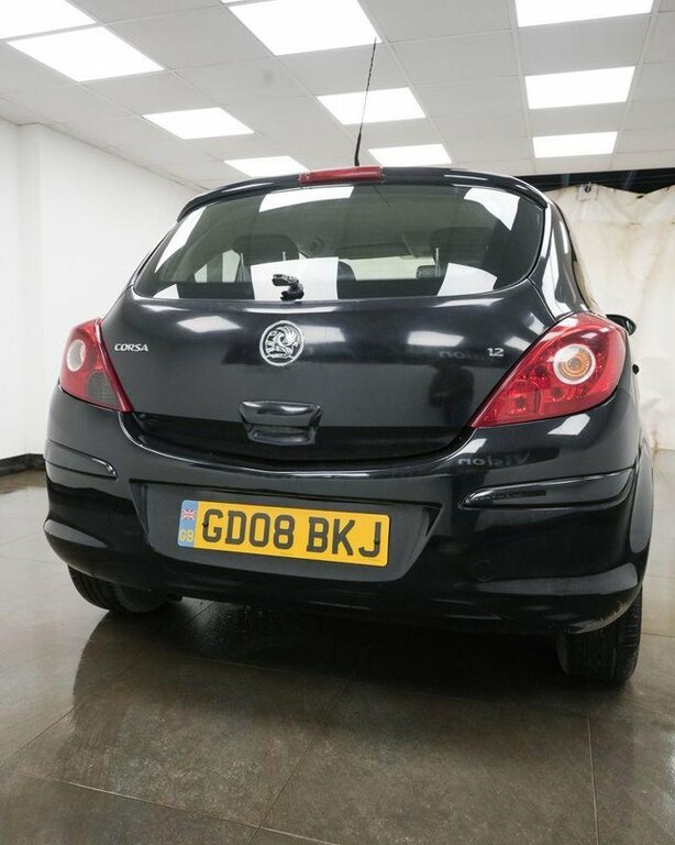 Vauxhall Corsa 1.2I 16V Breeze GD08BKJ Black #5
