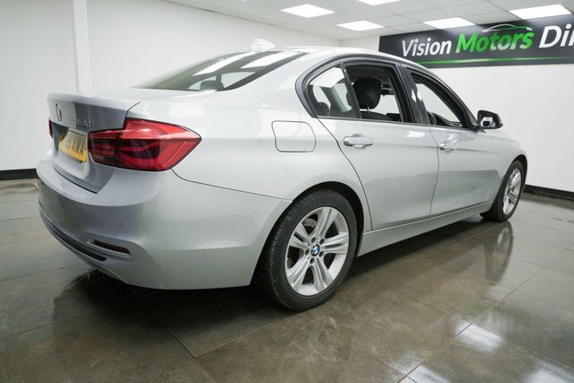 BMW 3 Series 2.0 318D Sport Euro 6 S S HY66AWA Silver #3