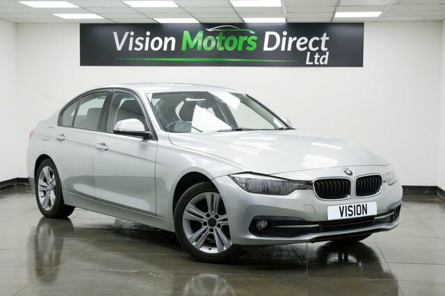 BMW 3 Series 2.0 318D Sport Euro 6 S S Silver
