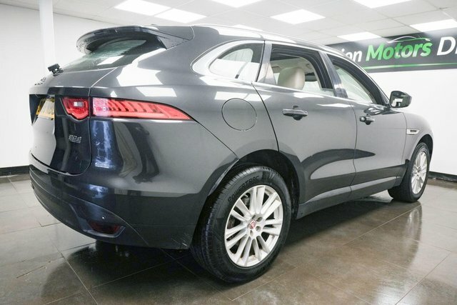 Jaguar F-Pace 2.0 D180 Portfolio Awd Euro 6 S S BN66NBG Grey #3
