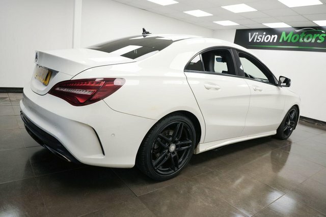 Mercedes-Benz CLA Class 1.6 Cla180 Amg Line Coupe 7G-dct Euro 6 S S VX66RUW Black #3