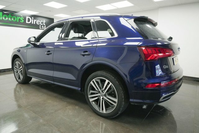 Audi Q5 2.0 Tfsi S Line S Tronic Quattro Euro 6 S S KR18LGV Blue #6