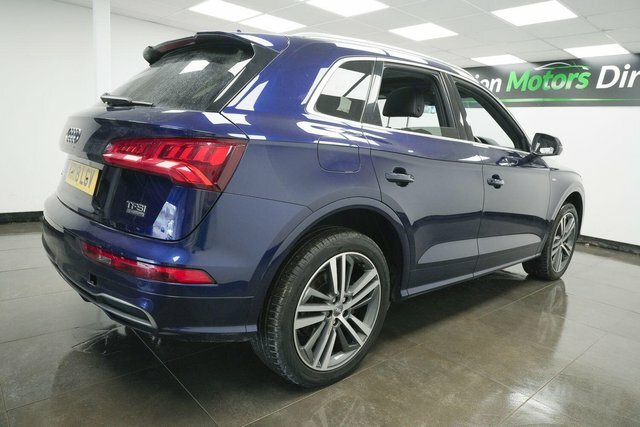 Audi Q5 2.0 Tfsi S Line S Tronic Quattro Euro 6 S S KR18LGV Blue #3