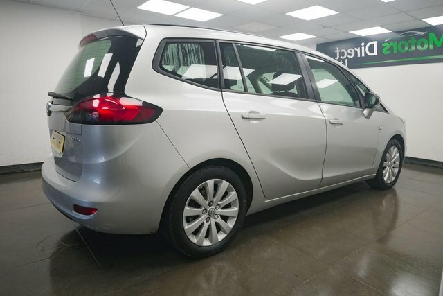Vauxhall Zafira Tourer 1.4I Turbo Design Euro 6 BG17WCK Silver #6