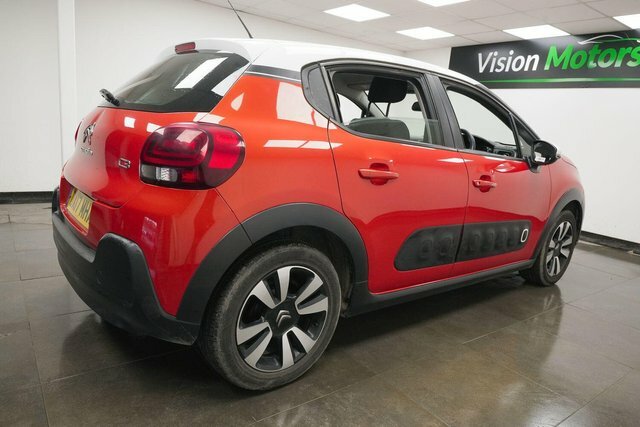 Citroen C3 1.2 Puretech Feel Euro 6 DX17MHA Orange #3