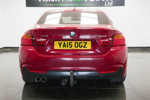 BMW 4 Series 3.0 430D M Sport Xdrive Euro 6 S S YA15OGZ Red #2