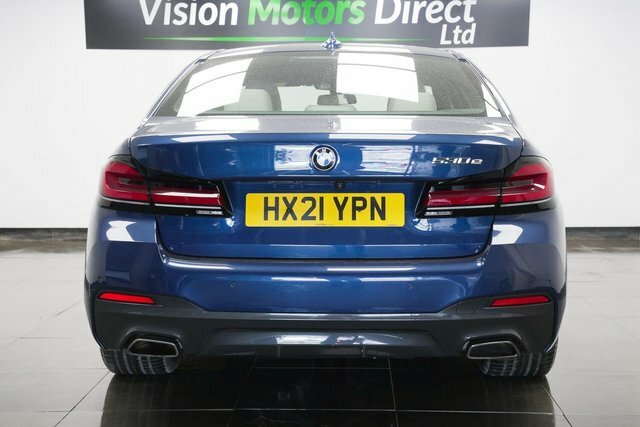 BMW 5 Series 2.0 530E 12Kwh M Sport Steptronic Euro 6 S S HX21YPN Blue #2