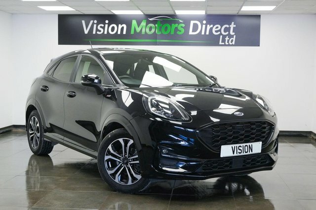 Ford Puma 1.0T Ecoboost Mhev St-line Design Euro 6 S S Black