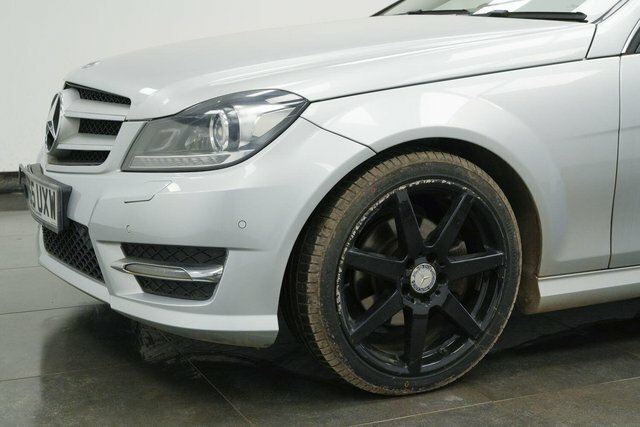 Mercedes-Benz C Class 2.1 C250 Cdi Amg Sport Edition G-tronic Euro 5 S WF65UXW Black #5
