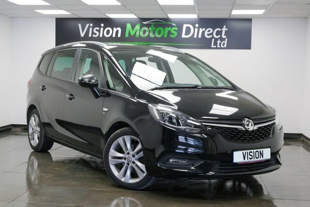 Vauxhall Zafira Tourer 1.4I Turbo Sri Nav Euro 6 LX67KKA Black