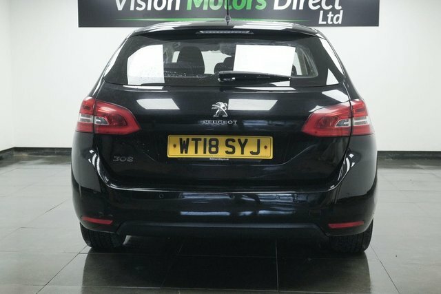 Peugeot 308 SW 1.5 Bluehdi Active Euro 6 S S WT18SYJ Black #2