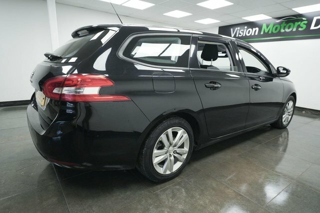 Peugeot 308 SW 1.5 Bluehdi Active Euro 6 S S WT18SYJ Black #3