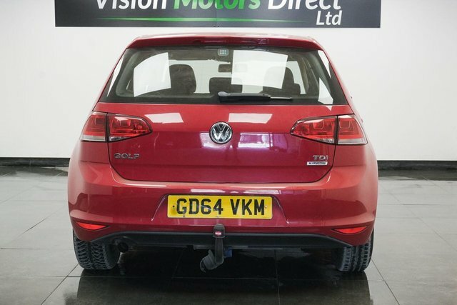 Volkswagen Golf 1.6 Tdi Bluemotion Tech S Euro 5 S S GD64VKM Red #2