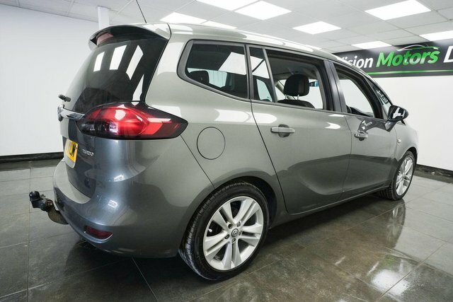 Vauxhall Zafira Tourer 1.4I Turbo Sri Nav Euro 6 DU18YLM Grey #3