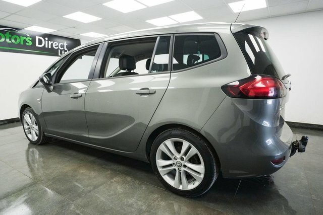 Vauxhall Zafira Tourer 1.4I Turbo Sri Nav Euro 6 DU18YLM Grey #6