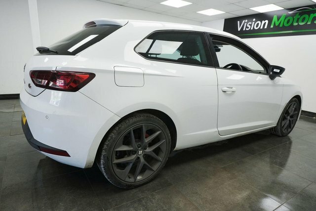 Seat Leon 1.4 Ecotsi Fr Sport Coupe Dsg Euro 6 S S DF16EBP White #3