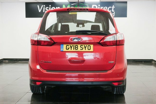 Ford Grand C-Max 1.0T Ecoboost Gpf Zetec Euro 6 S S GY18SYO Red #2