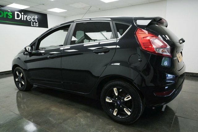 Ford Fiesta 1.0T Ecoboost Zetec Black Edition Euro 6 S S MH16USD Black #6