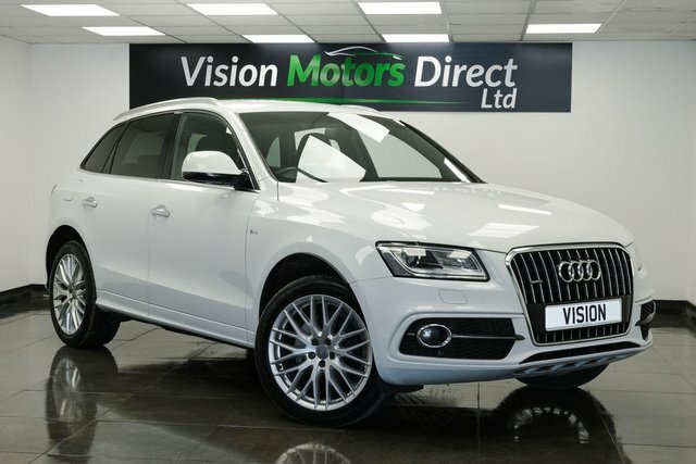 Audi Q5 2.0 Tdi S Line Plus Quattro Euro 6 S S White