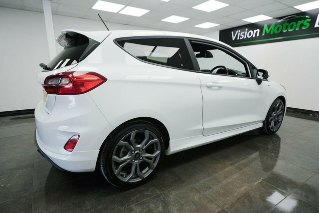 Ford Fiesta 1.0T Ecoboost St-line Euro 6 S S EA68DKY White #3