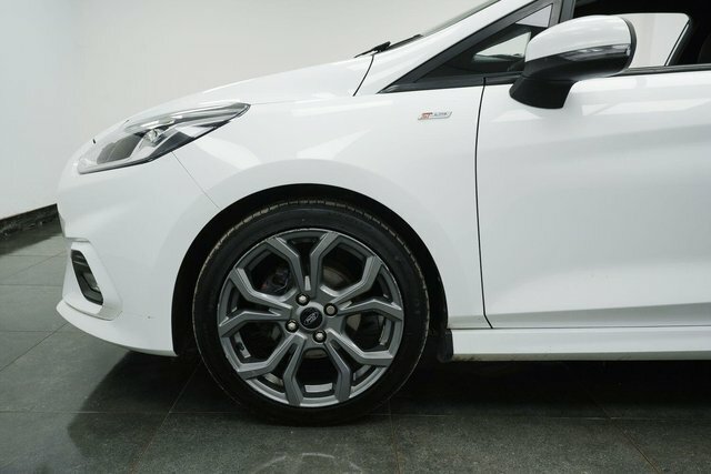 Ford Fiesta 1.0T Ecoboost St-line Euro 6 S S EA68DKY White #5