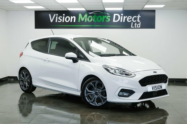 Ford Fiesta 1.0T Ecoboost St-line Euro 6 S S White