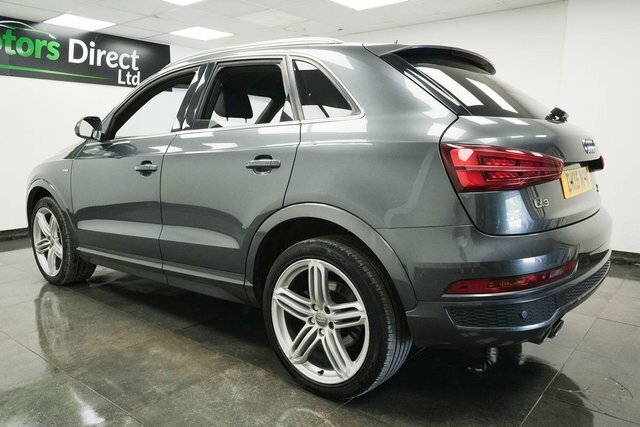 Audi Q3 2.0 Tdi S Line Plus Quattro Euro 6 S S DK15MPV Black #6