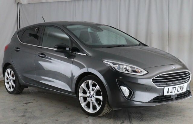 Ford Fiesta 1.0T Ecoboost Titanium Euro 6 S S Grey