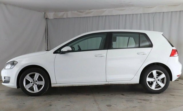 Volkswagen Golf 1.6 Tdi Bluemotion Tech Match Euro 5 S S KX15WVH White #2