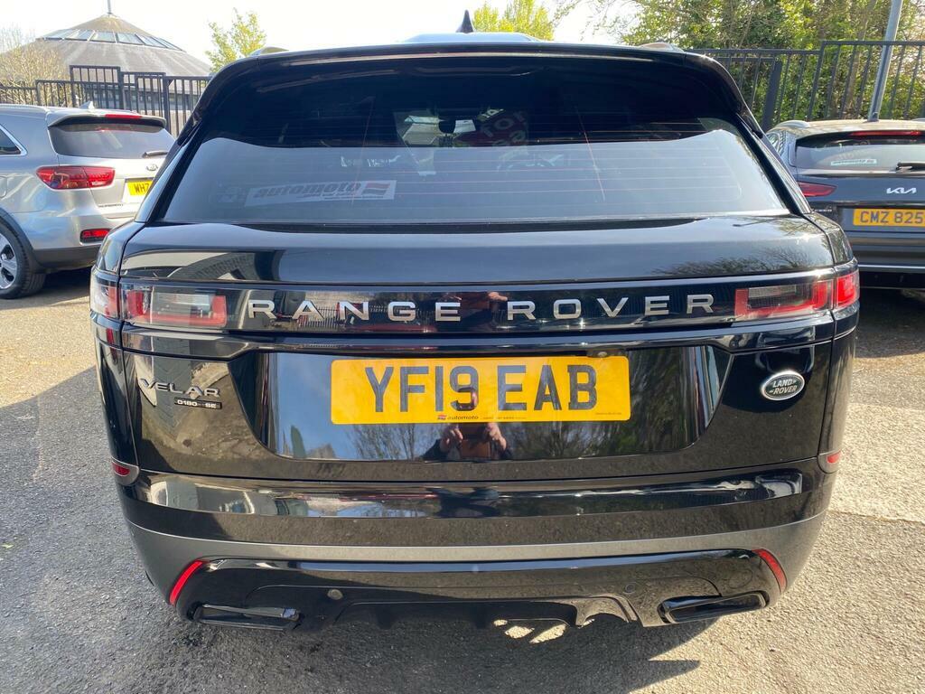 Land Rover Range Rover Velar 2.0 D180 R-dynamic Se Suv YF19EAB Black #4