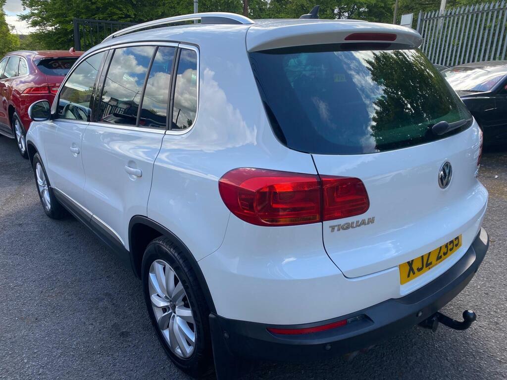 Volkswagen Tiguan 2.0 Tdi Bluemotion Tech Match Dsg 4Wd Euro 5 S S XJZ2355 White #5