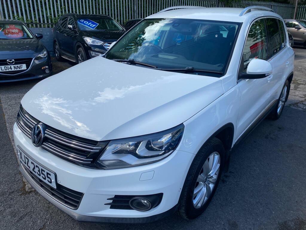 Volkswagen Tiguan 2.0 Tdi Bluemotion Tech Match Dsg 4Wd Euro 5 S S XJZ2355 White #6