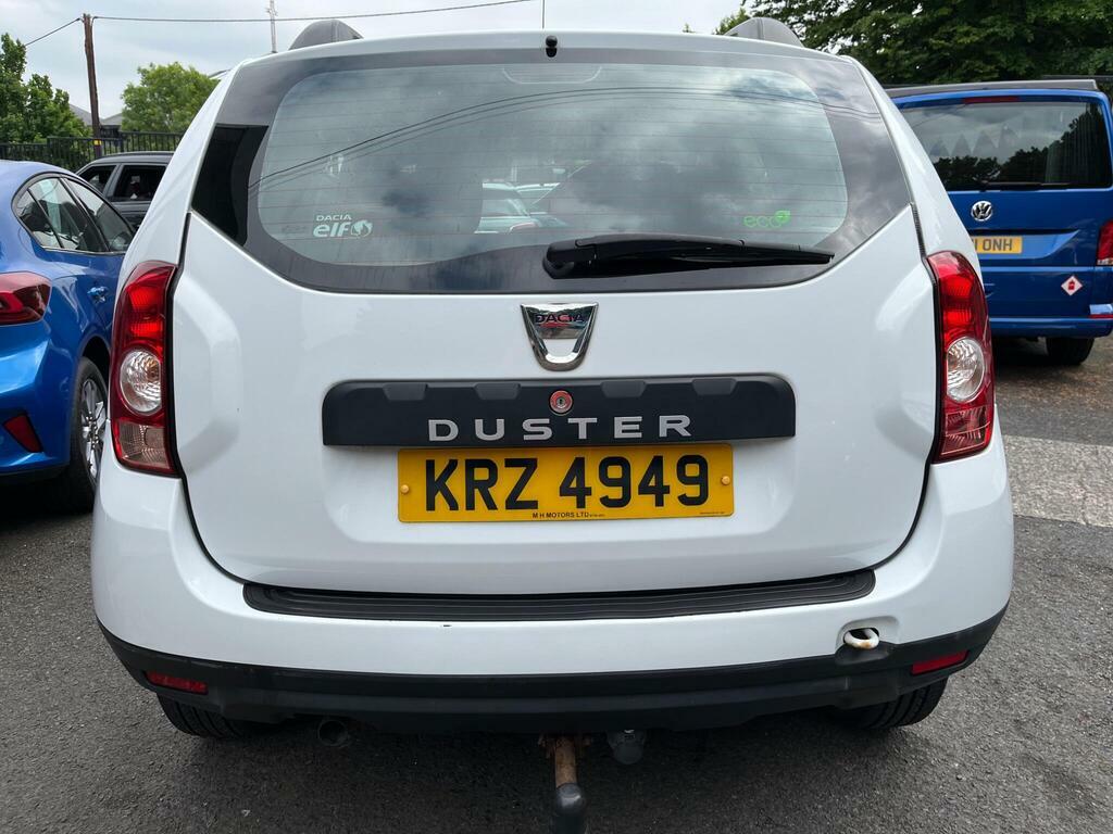 Dacia Duster 1.5 Dci Ambiance Euro 6 S S KRZ4949 White #4