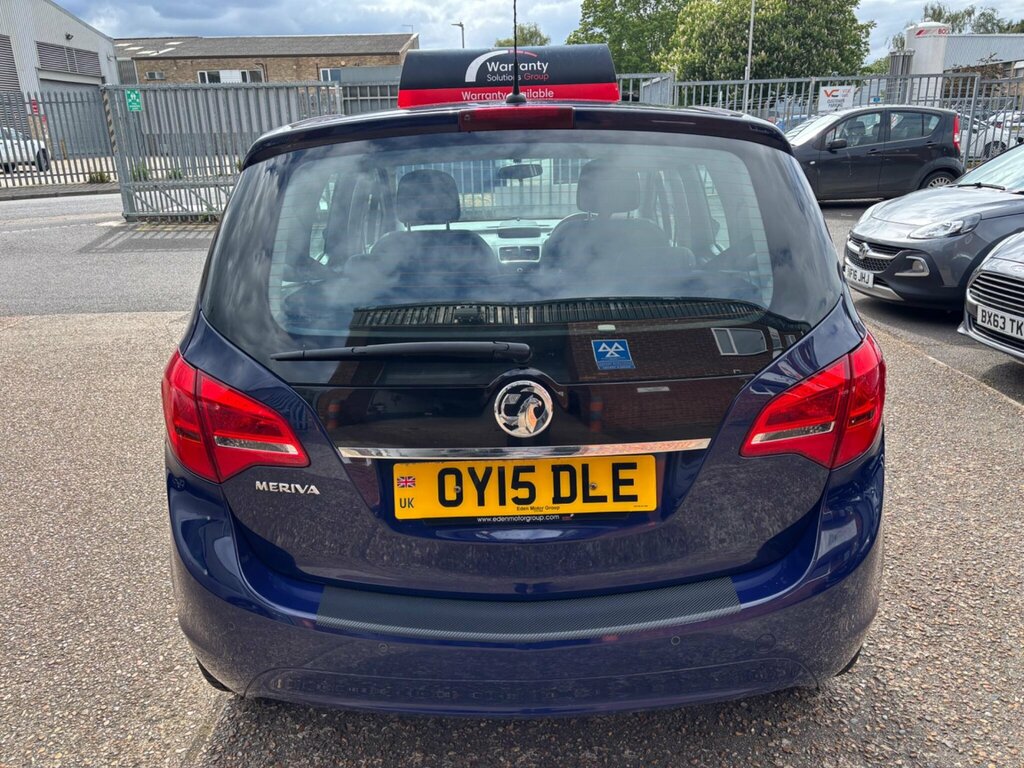 Vauxhall Meriva 1.4I Tech Line Euro 6 OY15DLE Blue #5