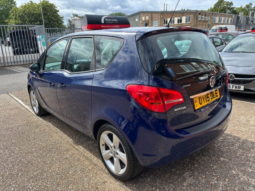 Vauxhall Meriva 1.4I Tech Line Euro 6 OY15DLE Blue #4