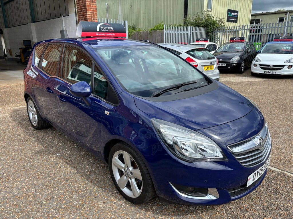 Vauxhall Meriva 1.4I Tech Line Euro 6 OY15DLE Blue #3