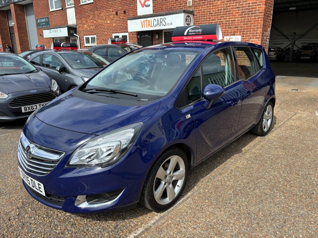 Vauxhall Meriva 1.4I Tech Line Euro 6 Blue